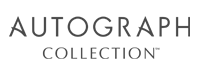 The image displays the text "Autograph Collection" in a bold, uppercase font against a white background.