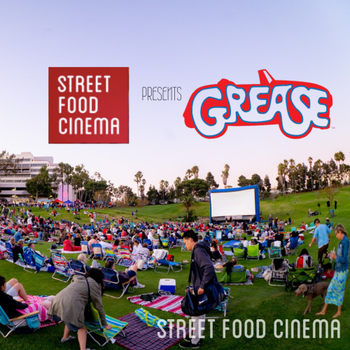 An outdoor movie event by Street Food Cinema presents 